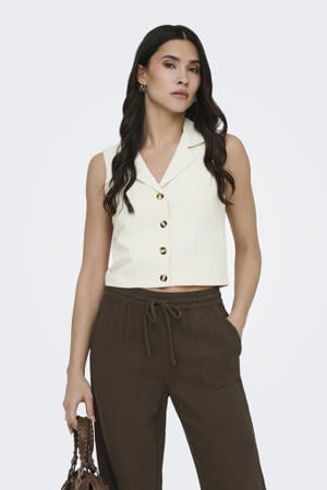 gilet ecru