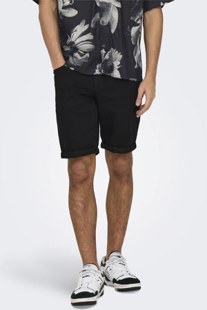ONSPLY denim regular short black denim