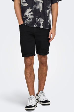 ONSPLY denim regular short black denim