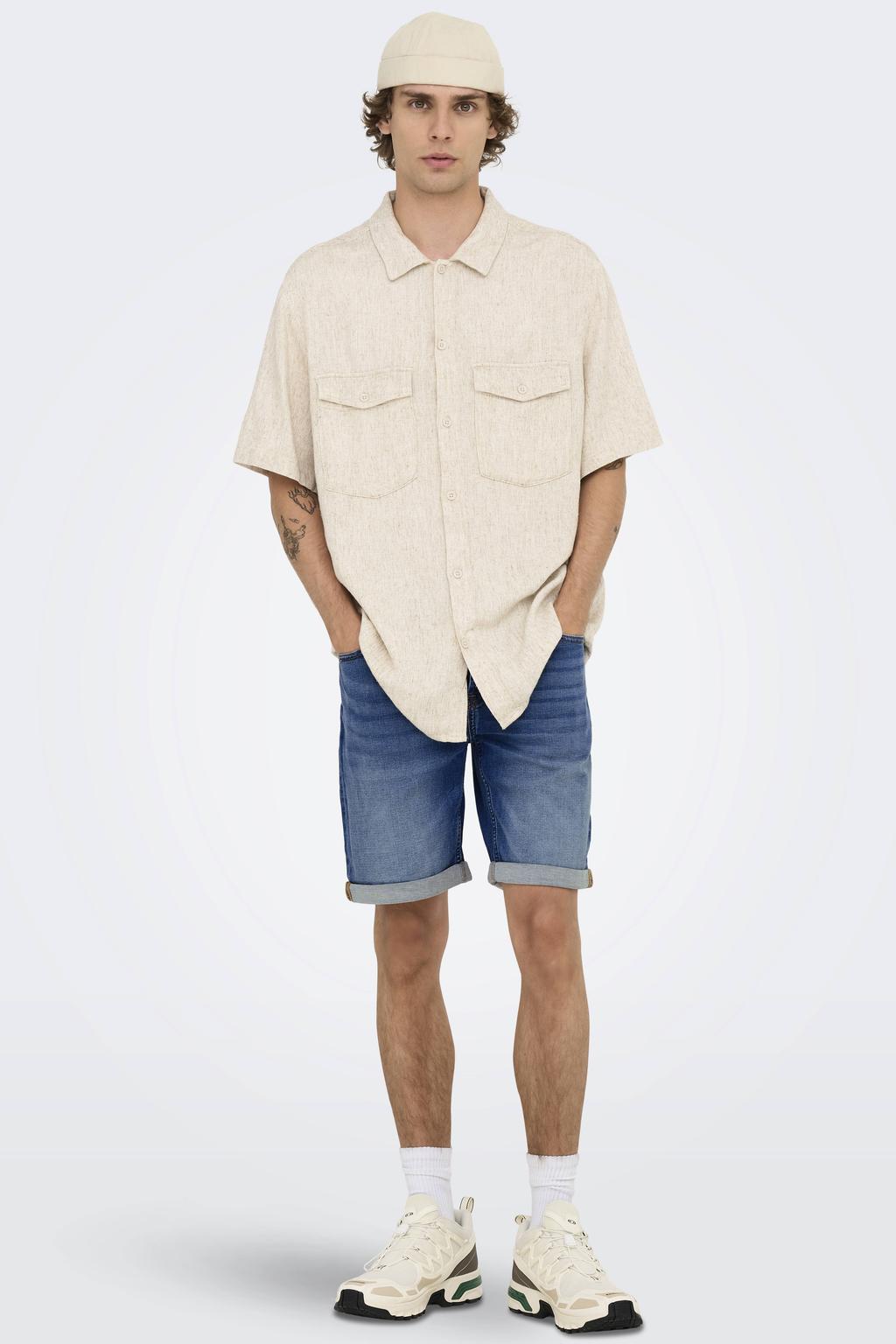 ONLY & SONS ONSPLY denim regular short medium blue denim