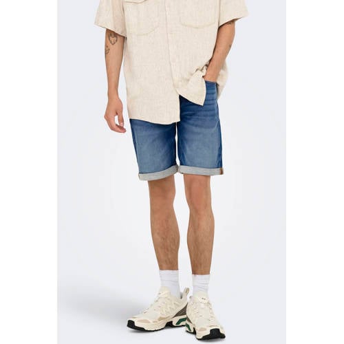 ONLY & SONS ONSPLY denim regular short medium blue denim afbeelding