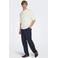 ONLY & SONS relaxed polo gebreid ecru
