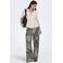 JDY wide leg regular waist casual broek zwart