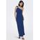 JDY maxi jurk gebreid blauw