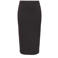 JDY midi rok gebreid donkerbruin