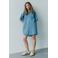 Sofie Schnoor girls denim spijkerjurk medium blue denim
