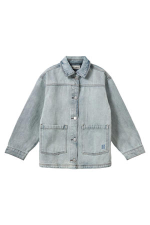 denim spijkerjas lente zomer medium blue denim