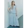 Sofie Schnoor girls gestreepte blousetop lichtblauw