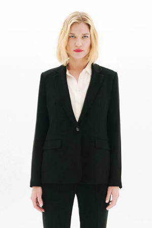 regular blazer zwart