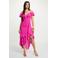 Morgan jurk fuchsia