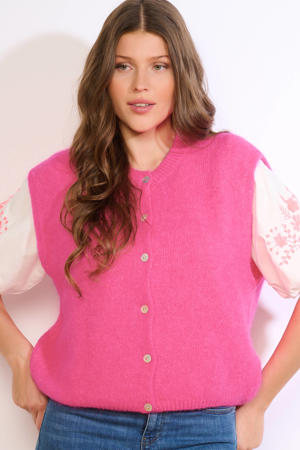 gilet roze