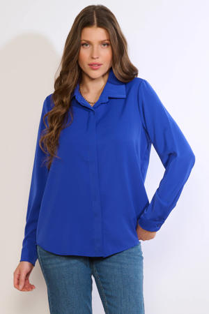 blouse blauw
