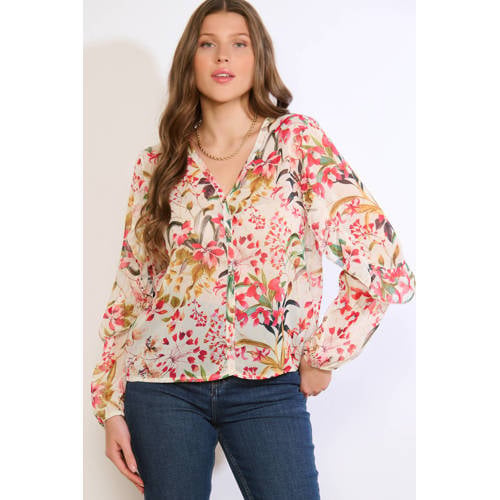 LOLALIZA blouse ecru afbeelding