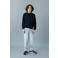 Mango Kids straight leg jeans light blue denim