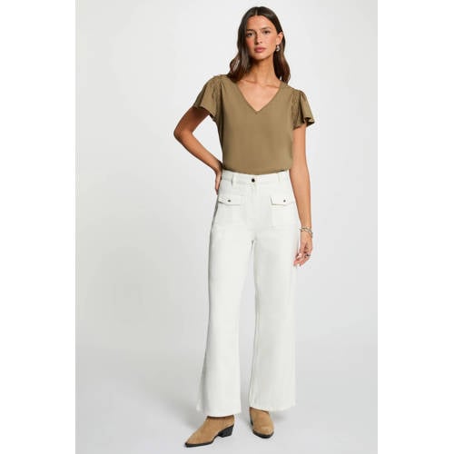 Morgan T-shirt kaki afbeelding