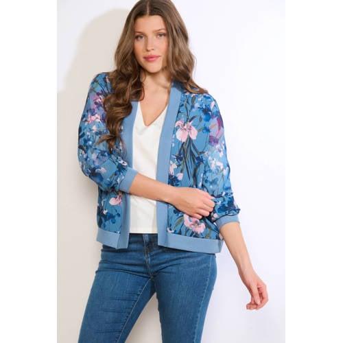 LOLALIZA vest blauw afbeelding