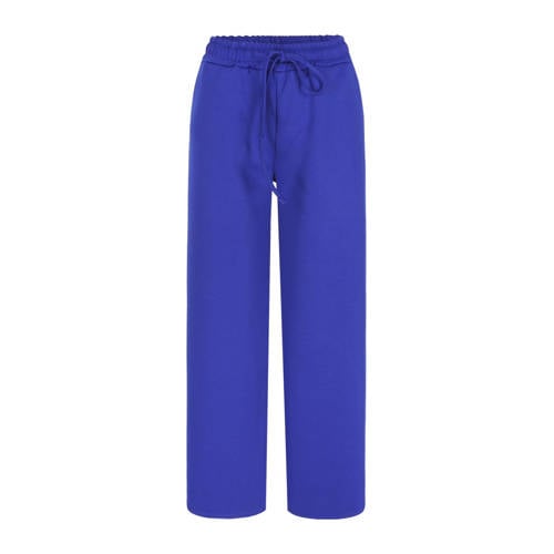 LOLALIZA wide leg high waist broek blauw afbeelding