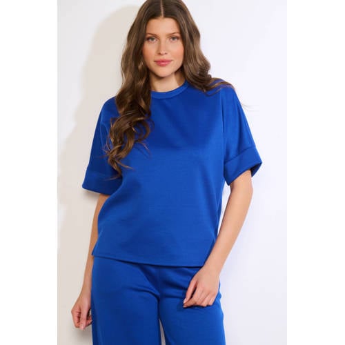 LOLALIZA t-shirt blauw afbeelding