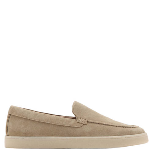 Mango Man suède loafers beige afbeelding