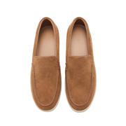thumbnail: Mango Man suède loafers cognac