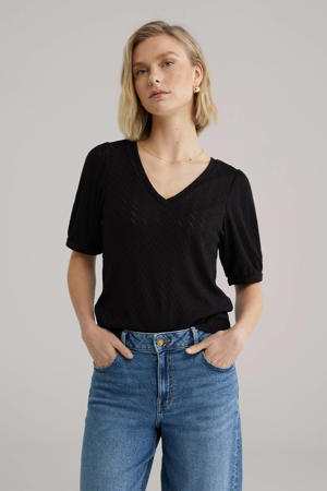 T-shirt zwart