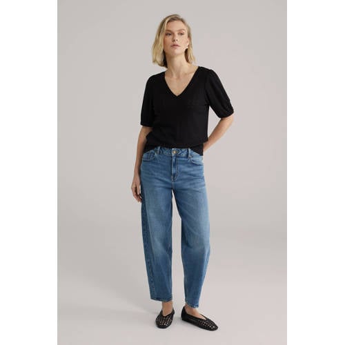 WE Fashion T-shirt zwart afbeelding