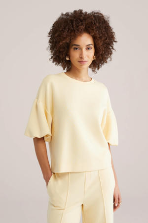 sweater lichtgeel