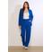 LOLALIZA straight regular waist broek blauw