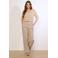 LOLALIZA straight regular waist pantalon beige