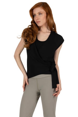 sporttop Aurora Wrap zwart