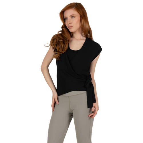Urban Goddess sporttop Aurora Wrap zwart afbeelding