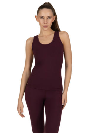 sporttop Surya donkerrood