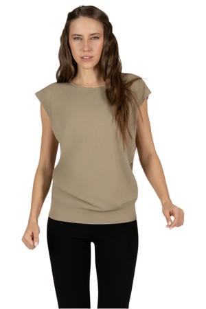 sportshirt Asana zand