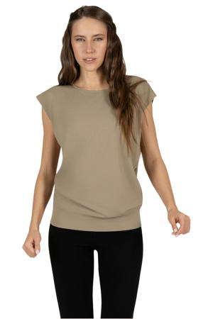 sportshirt Asana zand