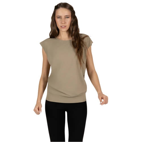Urban Goddess sportshirt Asana zand afbeelding