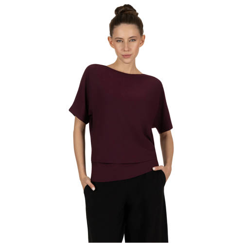 Urban Goddess sportshirt Satya donkerrood afbeelding