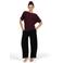 Urban Goddess sportshirt Satya donkerrood