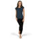 Urban Goddess sportshirt Zefira grijsblauw