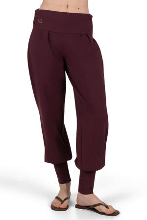 sportbroek Dakini donkerrood