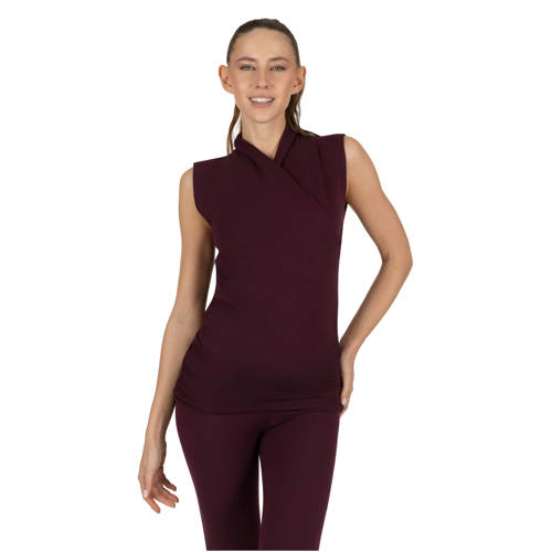 Urban Goddess sporttop donkerrood afbeelding