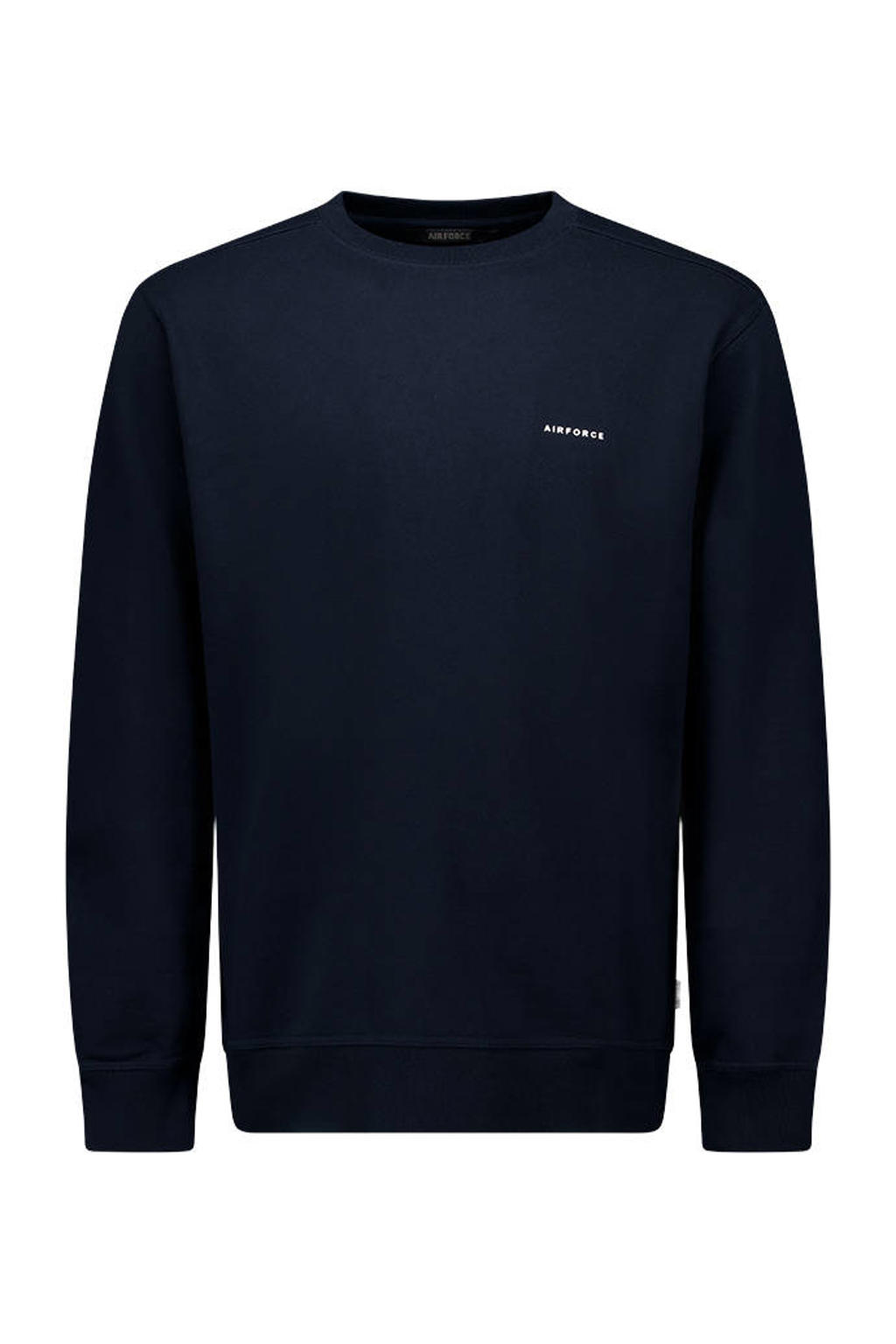 Airforce sweater donkerblauw