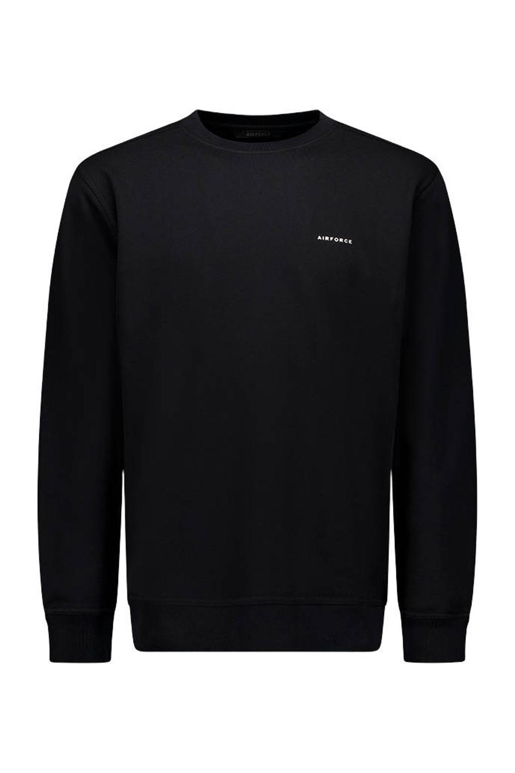 Airforce sweater zwart