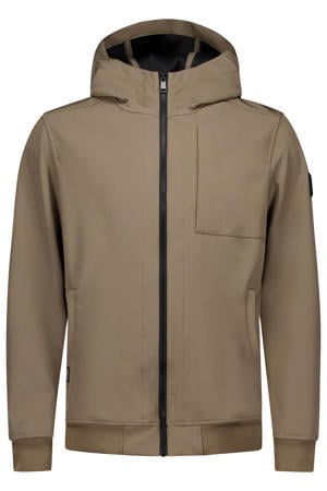 softshell jas bruin