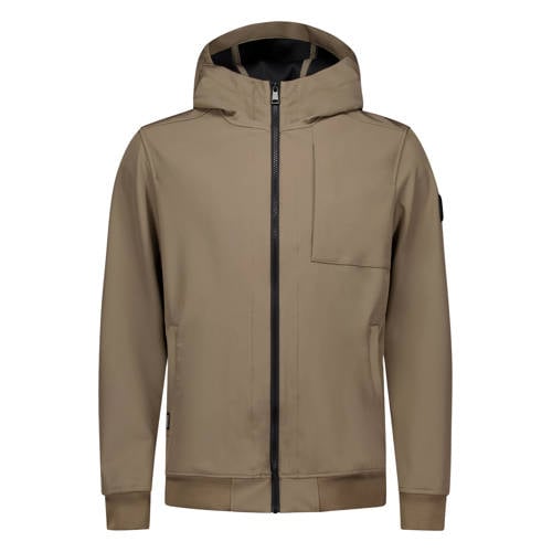 Airforce softshell jas bruin afbeelding