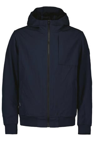 softshell jas donkerblauw