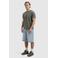 Ballin regular T-shirt met backprint donkergroen