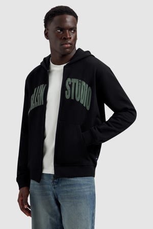 sweatvest zwart