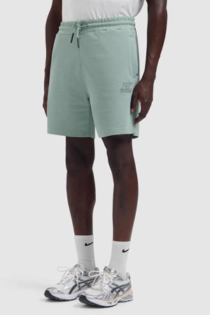 regular fit sweatshort - groen