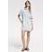 Homage to Denim denim spijkerjurk light blue denim