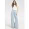 Homage to Denim high waist wide leg jeans light blue denim